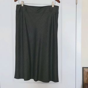 Elegant Gray Skirt Sise 10 Made in Italy